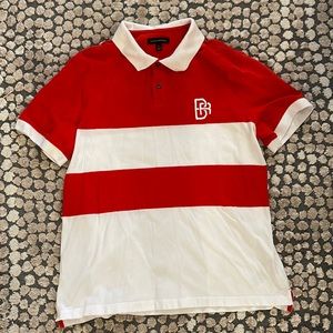 Banana Republic striped polo